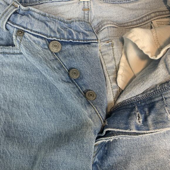 Abercrombie & Fitch Criss Cross Jeans I 25/0R I The Dad High Rise I Curve Love - Picture 7 of 11